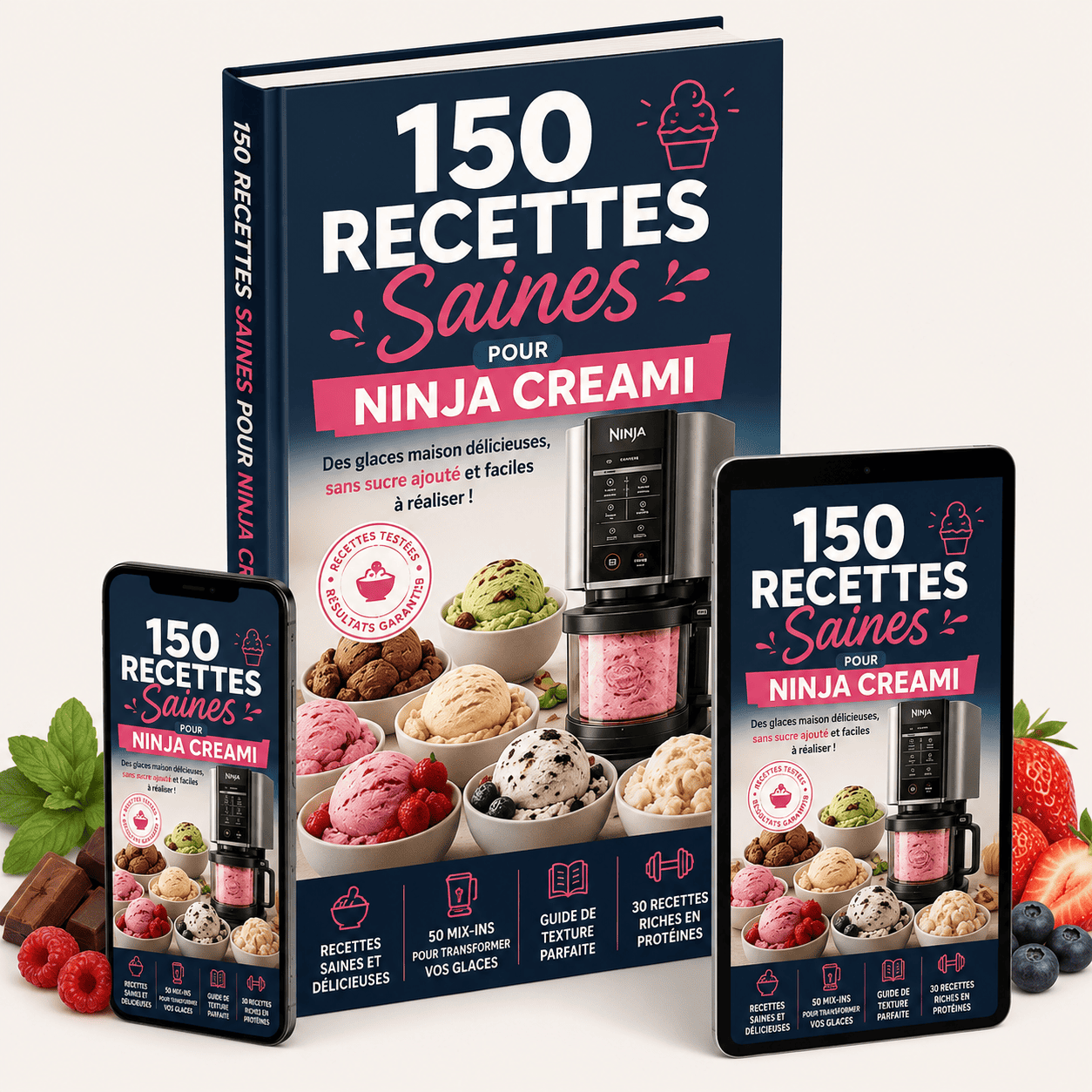 150 Recettes Saines pour Ninja Creami